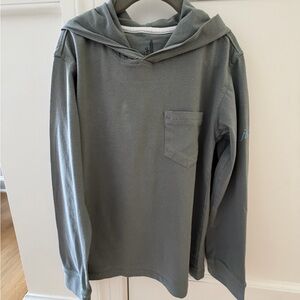 johnnie-O Jr. Long Sleeve Hooded Tee - Size 8